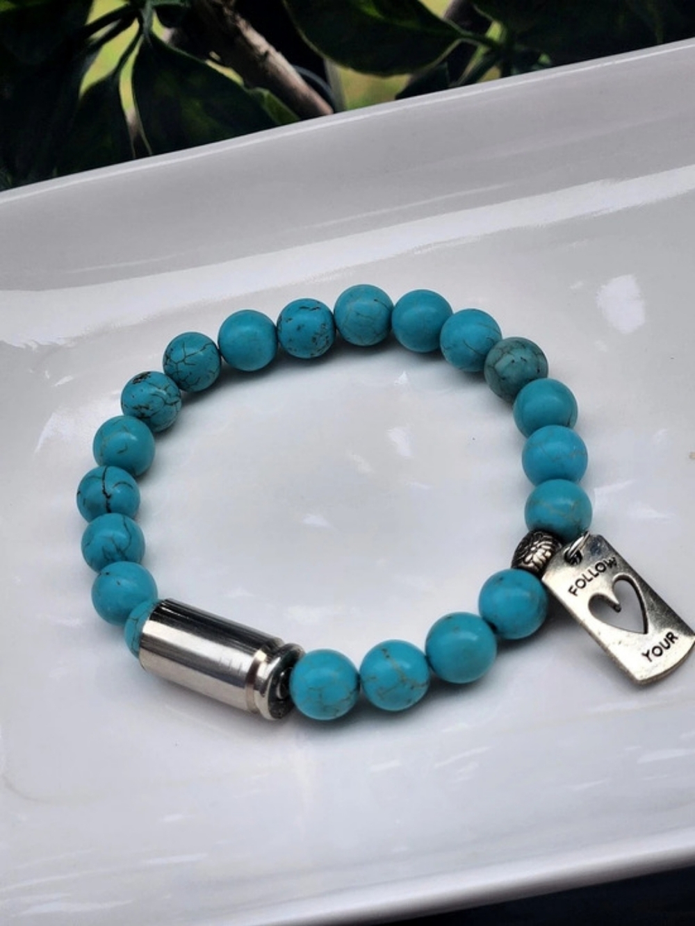 Turquoise Beaded Bracelet New